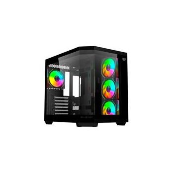 GABINETE BALAM RUSH (BR-938679) TANK MASTER 9600TB,ATX,1USB 3.0,1USB 2.0,CRISTAL TEMP,4 FAN,NEGRO