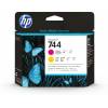 HP 744 Magenta Yellow DesignJet Printhead