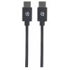 Manhattan USB-C to USB-C Cable, 2m, Male to Male, Black, 480 Mbps (USB 2.0), Equivalent to Startech USB2CC2M, Hi-Speed 