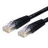 StarTech.com 3ft CAT6 Ethernet Cable - Black CAT 6 Gigabit Ethernet Wire -650MHz 100W PoE RJ45 UTP Molded Network Patch