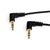 StarTech.com 3 ft Slim 3.5mm Right Angle Stereo Audio Cable - M M