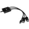StarTech.com HDMI, DisplayPort or Mini DisplayPort to HDMI Converter Cable - 2 m (6 ft.)