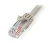 StarTech.com Cat5e patch cable with snagless RJ45 connectors – 25 ft, gray