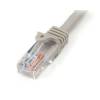 StarTech.com Cat5e Patch Cable with Snagless RJ45 Connectors - 5 m, Grey