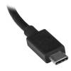 StarTech.com 2-Port Multi Monitor Adapter - USB-C to 2x DisplayPort 1.2 Video Splitter - USB Type-C to DP MST Hub - Dua