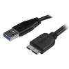 StarTech.com Slim Micro USB 3.0 Cable - M M - 2m (6ft)
