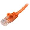StarTech.com 45PAT50CMOR networking cable Orange 0.5 m Cat5e U UTP (UTP)