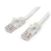StarTech.com 45PAT50CMWH networking cable White 0.5 m Cat5e U UTP (UTP)