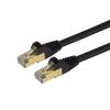 StarTech.com 35ft CAT6a Ethernet Cable - 10 Gigabit Shielded Snagless RJ45 100W PoE Patch Cord - 10GbE STP Network Cabl