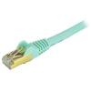StarTech.com 35ft CAT6a Ethernet Cable - 10 Gigabit Shielded Snagless RJ45 100W PoE Patch Cord - 10GbE STP Network Cabl