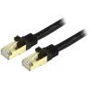 StarTech.com 12ft CAT6a Ethernet Cable - 10 Gigabit Shielded Snagless RJ45 100W PoE Patch Cord - 10GbE STP Network Cabl