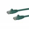StarTech.com 6in CAT6 Ethernet Cable - Green CAT 6 Gigabit Ethernet Wire -650MHz 100W PoE RJ45 UTP Network Patch Cord S