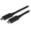 StarTech.com USB-C Cable with Power Delivery (3A) - M M - 2 m (6 ft.) - USB 3.0 - USB-IF Certified