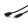 StarTech.com Right-Angle USB-C Cable - M M - 1 m (3 ft.) - USB 2.0