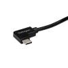 StarTech.com Right-Angle USB-C Cable - M M - 1 m (3 ft.) - USB 2.0