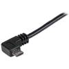 StarTech.com Micro-USB Charge-and-Sync Cable M M - Right-Angle Micro-USB - 24 AWG - 0.5 m