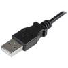 StarTech.com Micro-USB Charge-and-Sync Cable M M - Right-Angle Micro-USB - 24 AWG - 0.5 m