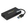 StarTech.com USB 3.0 to HDMI Adapter - 4K 30Hz Ultra HD - DisplayLink Certified - USB Type-A to HDMI Display Adapter Co