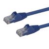 StarTech.com 5m CAT6 Ethernet Cable - Blue CAT 6 Gigabit Ethernet Wire -650MHz 100W PoE RJ45 UTP Network Patch Cord Sna