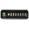 StarTech.com 7 Port USB 2.0 Hub - Metal Industrial USB-A Hub (7x USB-A) with ESD & Surge Protection - Extended Operatin