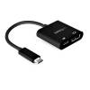 StarTech.com USB C to DisplayPort Adapter with Power Delivery - 8K 60Hz  4K 120Hz USB Type C to DP 1.4 Video Converter 