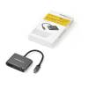 StarTech.com USB C Multiport Video Adapter - USB-C to 4K 60Hz DisplayPort 1.2 or 1080p VGA Monitor Adapter - USB Type-C