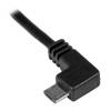 StarTech.com Micro-USB Charge-and-Sync Cable M M - Left-Angle Micro-USB - 24 AWG - 0.5 m