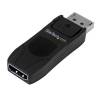 StarTech.com DisplayPort to HDMI Adapter - 4K 30Hz Compact DP 1.2 to HDMI 1.4 Video Converter - DP++ to HDMI Monitor TV