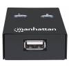 MULTIPLEXOR USB MANHATTAN COMPARTE 1 DISPOSITIVO A 2 PC