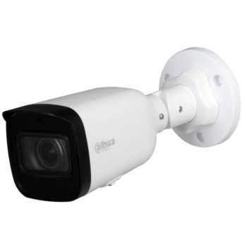 CAMARA IP DAHUA BULLET DE 4 MEGAPIXELES  LENTE MOTORIZADO DE 2.8 A 12MM  H.265  IR DE 50 METROS  WDR, 3D DNR  RANURA PA