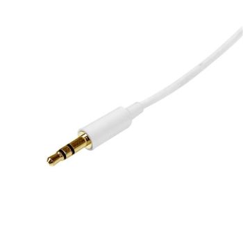 CABLE 2M AUDIO ESTEREO 3.5MM MINIJACK PLUG MACHO MACHO       . 2