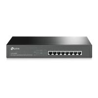 SWITCH GIGABIT DE 8 PTOS POE DE 124W PARA RACK 13IN.CAJA DE ACERO