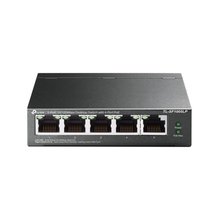 5-PORT 10 100 MBPS DESKTOP SWITCH WITH 4-PORT POE
