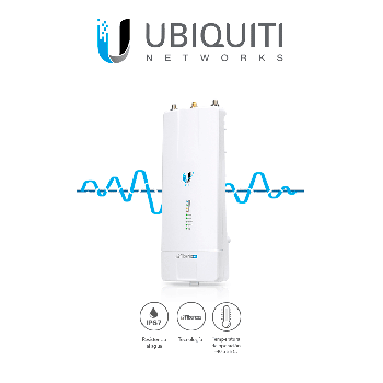 AIRFIBER RADIO BACKHAUL CONECTORIZADO DE ALTA CAPACIDAD, CON TECNOLOGÍA LTU AIRFIBER HASTA 1 GBPS, 5 GHZ (4.8 - 6.2 GHZ)