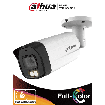 CAMARA DAHUA DH-HAC-HFW1509TMN-IL-A CAMARA BULLET DE 5 MEGAPIXELES  ILUMINADOR DUAL INTELIGENTE FULL COLOR  LENTE DE 2. 2