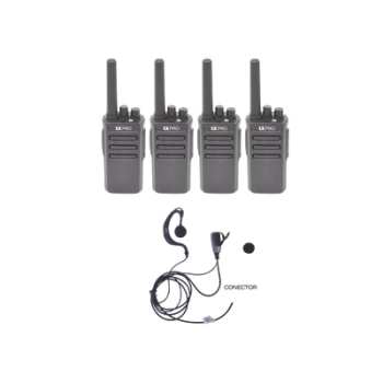 KIT DE 4 RADIOS
