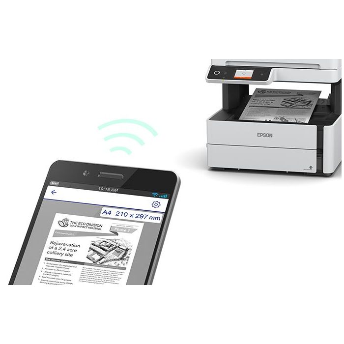 MULTIFUNCIONAL EPSON ECOTANK M3180 MONOCROMÁTICA TINTA CONTINUA