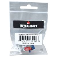 JACK INTELLINET CAT 5E DE IMPACTO(KEYSTONE) COLOR AZUL