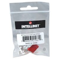JACK INTELLINET RJ45CAT6 KEYSTONE DE IMPACTO UTP COLOR ROJO