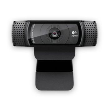 CÁMARA WEB LOGITECH C920 HD PRO VIDEO FHD 1080P AUDIO ESTÉREO COLOR NEGRO