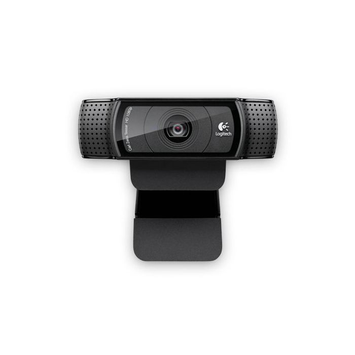 CÁMARA WEB LOGITECH C920 HD PRO VIDEO FHD 1080P AUDIO ESTÉREO COLOR NEGRO