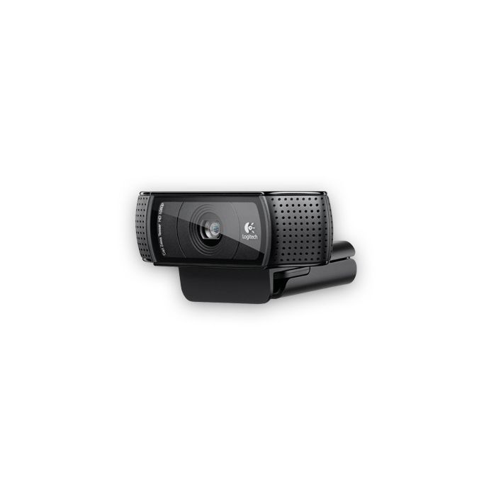 CÁMARA WEB LOGITECH C920 HD PRO VIDEO FHD 1080P AUDIO ESTÉREO COLOR NEGRO