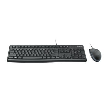 TECLADO LOGITECH CON MOUSE MK120 NEGRO USB