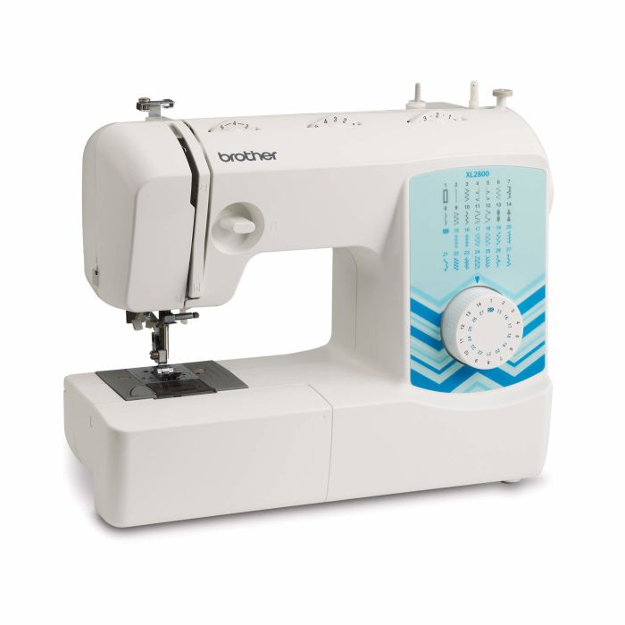 MAQUINA DE COSER BROTHER XL2800 SEMI PROFESIONAL 27 PUNTADAS