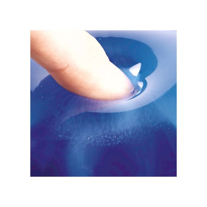 MOUSE PAD FELLOWES CON REPOSAMUÑECAS DE GEL CRYSTAL COLOR AZUL