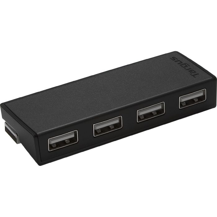 CONCENTRADOR USB TARGUS DE 4 PUERTOS 2.0 COLOR NEGRO