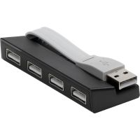 CONCENTRADOR USB TARGUS DE 4 PUERTOS 2.0 COLOR NEGRO