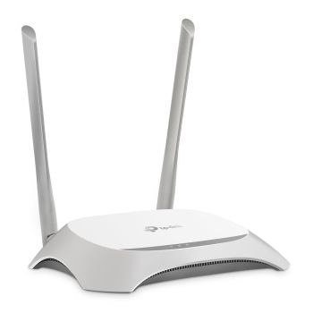 ROUTER INALAMBRICO TP-LINK 300MBPS 802.11NGB 4 PUERTOS LAN 10100 1 PUERTO WAN 10100 2 ANTENAS FIJAS EXTERNAS