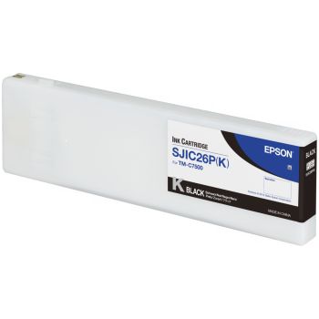 EPSON SJIC26P(K) CARTUCHO DE TINTA ORIGINAL NEGRO