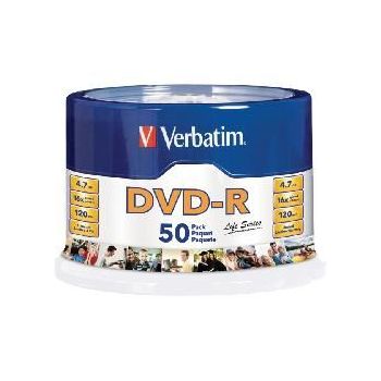 DVD-R VERBATIM 4.7GB 16X SPINDLE C50 